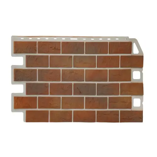 Цокольный сайдинг Кирпич рустикальный 03 Цокольный сайдинг Кирпич рустикальный 03