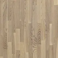 Паркетная доска Floorwood Ясень Кантри белый матовый лак 3П