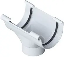 Водосточная система ПВХ, Альта-Профиль, Воронка ПВХ белая