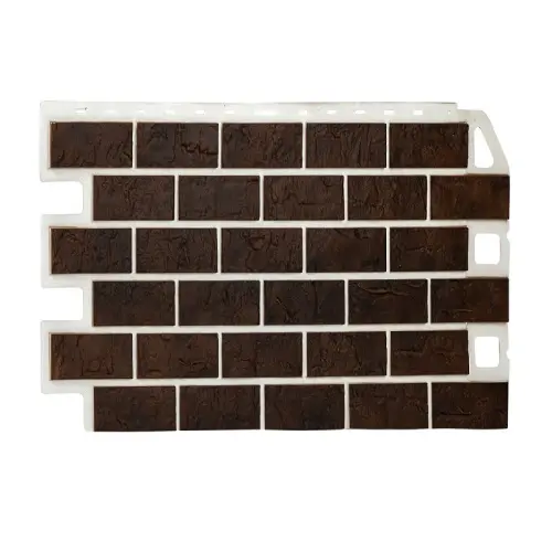 Цокольный сайдинг Кирпич рустикальный 06 Цокольный сайдинг Кирпич рустикальный 06