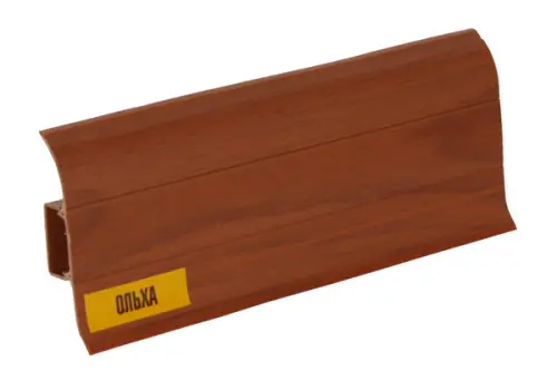 Пластиковый плинтус IDEAL Ольха