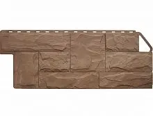 Цокольный сайдинг Гранит ЭКО бежевый