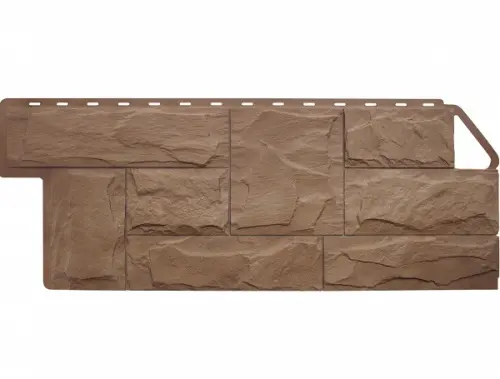 Цокольный сайдинг Гранит ЭКО бежевый Цокольный сайдинг Гранит ЭКО бежевый