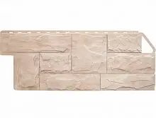 Цокольный сайдинг Гранит ЭКО кремовый