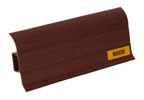 Пластиковый плинтус IDEAL Махагон