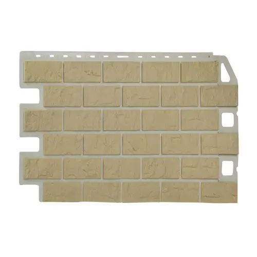 Цокольный сайдинг Кирпич рустикальный 01 Цокольный сайдинг Кирпич рустикальный 01