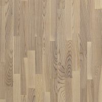 Паркетная доска Floorwood Ясень Кантри белый матовый лак 3П