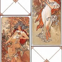 Панель ПВХ Времена года