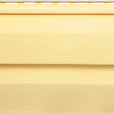 Сайдинг виниловый,цвет Желтый, коллекция "Престиж"