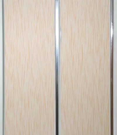 Панель ПВХ, коллекция СОФФИТО Хром Штрих персиковый Панель ПВХ, коллекция СОФФИТО Хром Штрих персиковый