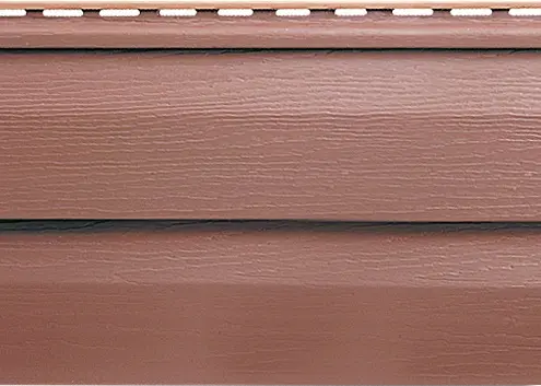 Сайдинг акриловый, цвет Красно-коричневый, коллекия "Премиум" Сайдинг акриловый, цвет Красно-коричневый, коллекия "Премиум"