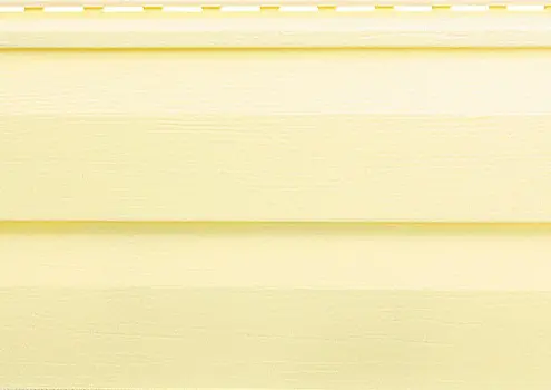 Сайдинг виниловый, цвет Лимонный, серия "Альта-Сайдинг" Сайдинг виниловый, цвет Лимонный, серия "Альта-Сайдинг"