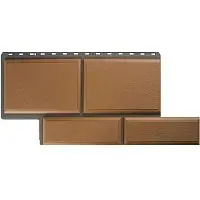 Цокольный сайдинг "Флорентийский камень" персиковый