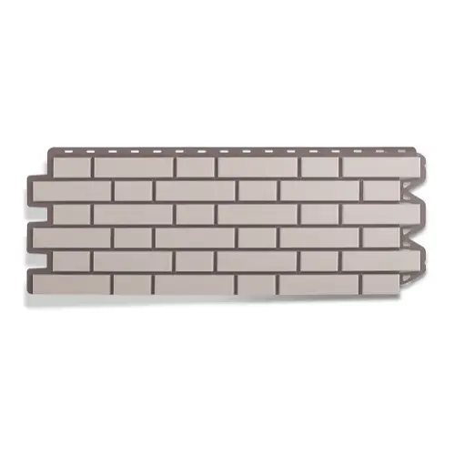 Цокольный сайдинг Кирпич клинкерный белый Цокольный сайдинг Кирпич клинкерный белый