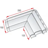 Угловой элемент наличника Классик
