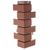 Кирпич клинкерный жженый угол наружный