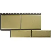 Цокольный сайдинг "Флорентийский камень" песчаный