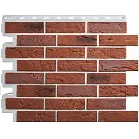 Цокольный сайдинг Кирпич Рижский № 4