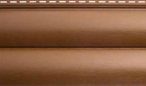 Сайдинг Blockhouse Премиум Дуб светлый ВН-02