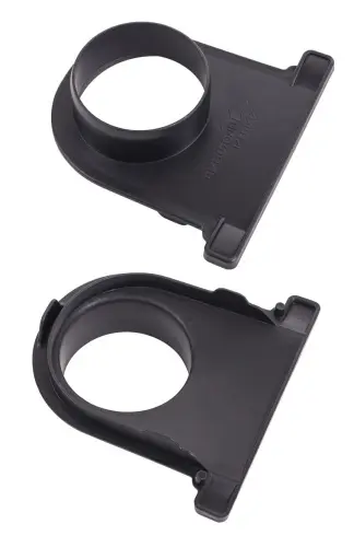 Торцевая заглушка канала 110 с отводом Торцевая заглушка канала 110 с отводом