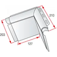 Угловой элемент откоса
