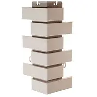 Кирпич клинкерный белый угол наружный