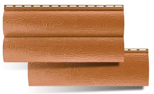 Сайдинг Blockhouse Премиум Дуб светлый ВН-03