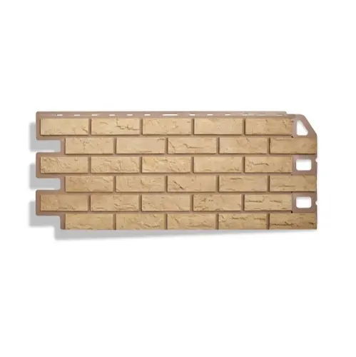 Цокольный сайдинг Кирпич желтый Цокольный сайдинг Кирпич желтый