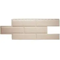 Цокольный сайдинг Венеция кремовый