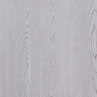 Паркетная доска Floorwood Дуб Робусто снежно-белый матовый лак 1П