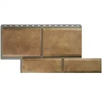 Цокольный сайдинг "Флорентийский камень" бежевый