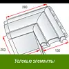 Угловые элементы для пластиковых наличников и откосов