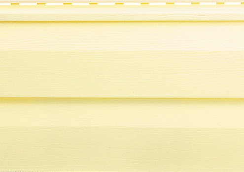Сайдинг виниловый, цвет Лимонный, серия "Альта-Сайдинг"