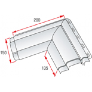 Угловой элемент наличника Классик Угловой элемент наличника Классик