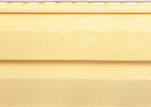 Сайдинг виниловый,цвет Желтый, коллекция "Престиж"