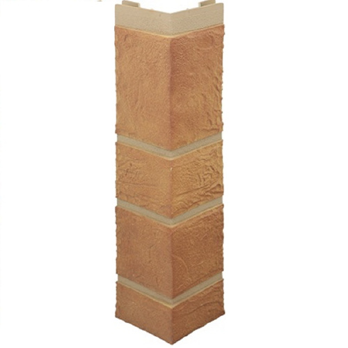 Камень Бежевый угол наружный