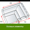 Угловые элементы для пластиковых наличников и откосов