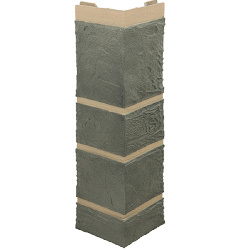 Камень Cерый угол наружный