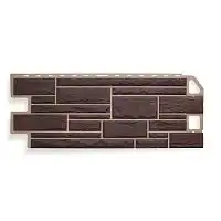 Цокольный сайдинг камень Жженый