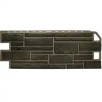 Цокольный сайдинг камень Малахит